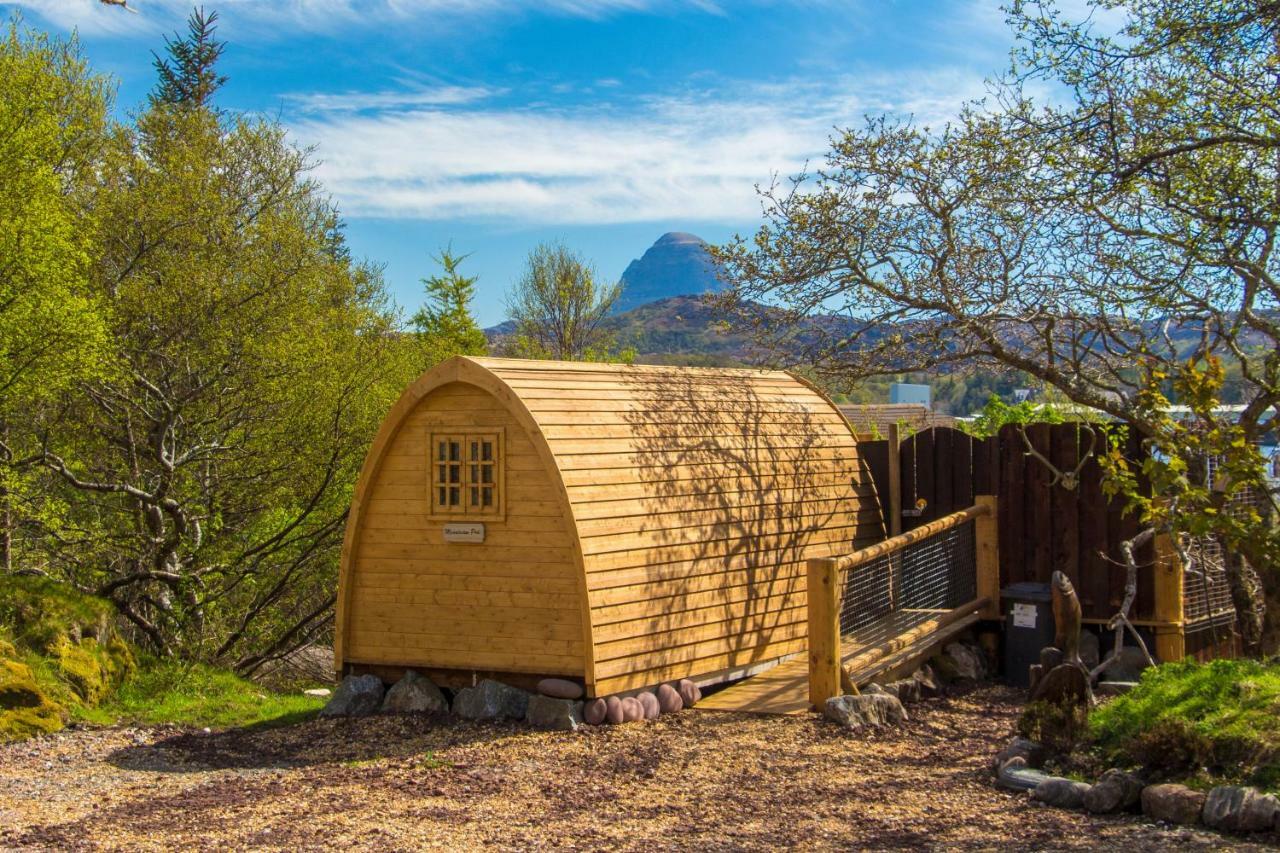 Mountview Pod Hotel Lochinver Exterior photo